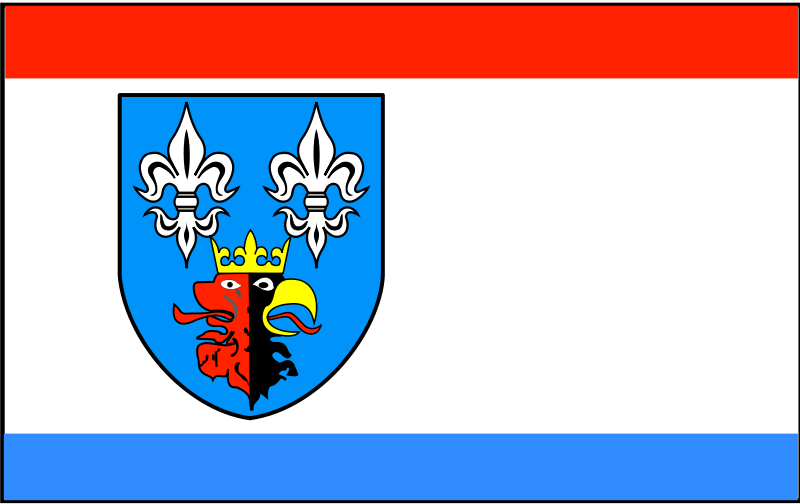 Belchatow County’s flag