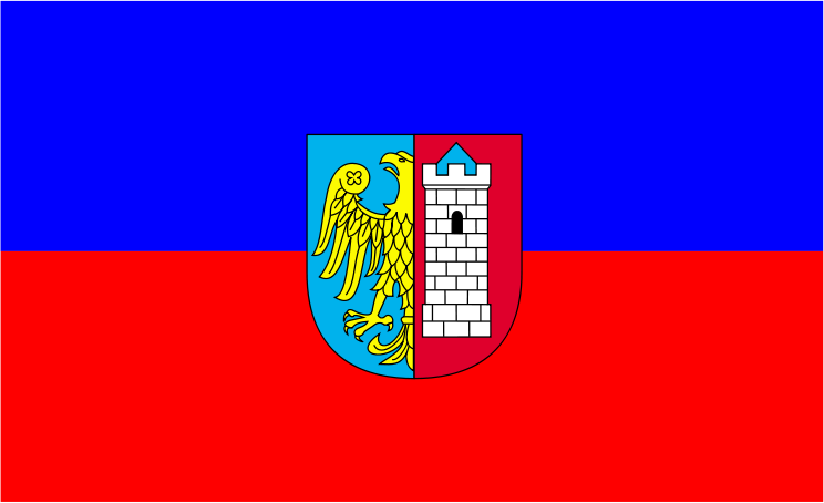 Gliwice’s flag