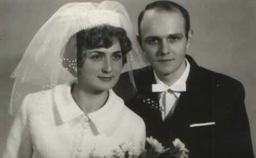 Ślub Marii i Jerzego Kalinowskich (24 FEB 1968)