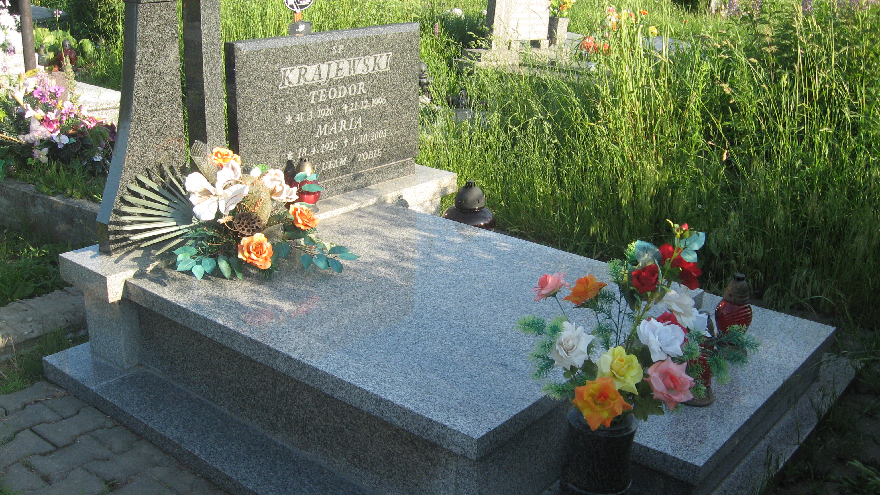 Grób Teodora Krajewskiego (13 JUN 2010)