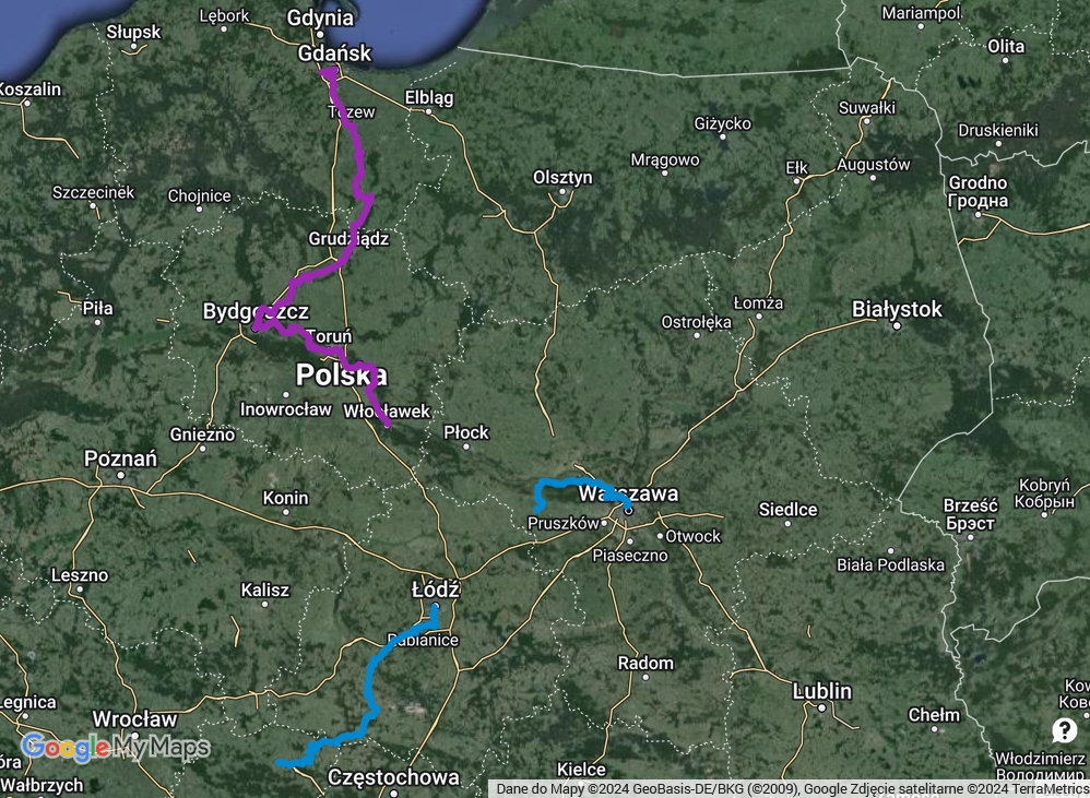 Rowerem śladami przodków 2021 Wisła (mapa)