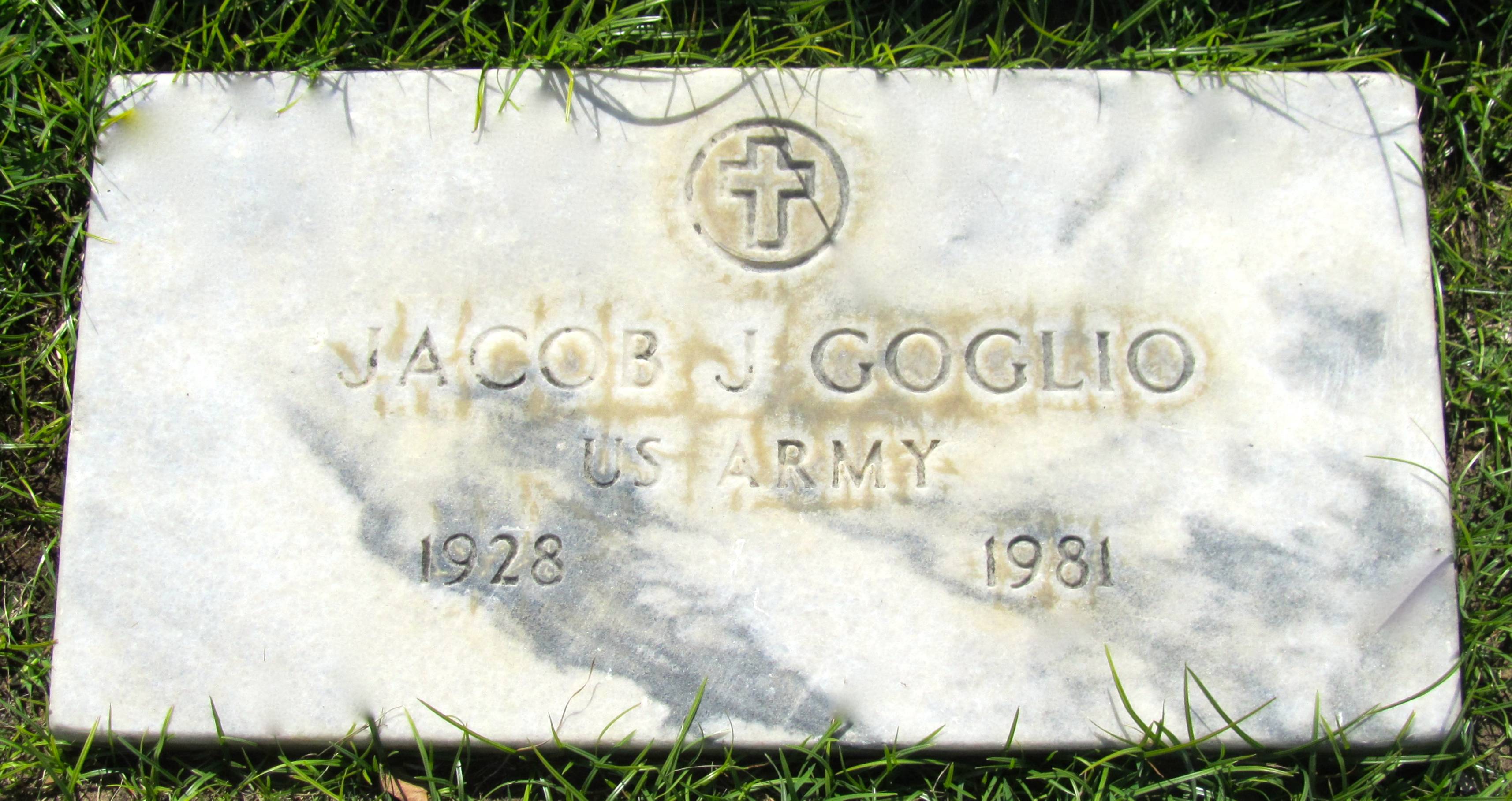 Jacob Goglio’s Gravestone