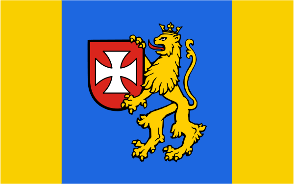 Rzeszów County’s flag