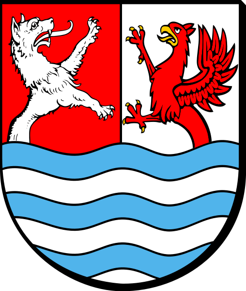 Słupsk County’s coat of arms