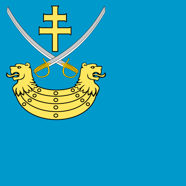 Staszów County’s flag
