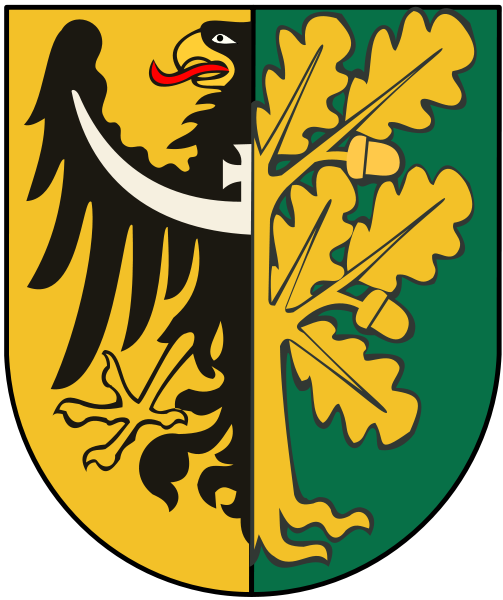 Wałbrzych County’s coat of arms