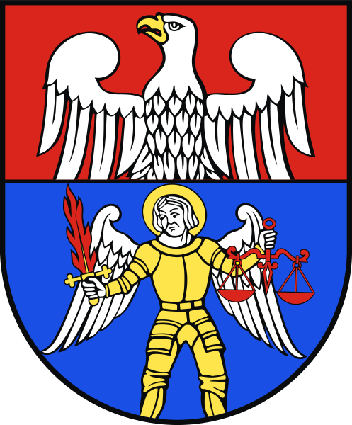 Wołomin County’s coat of arms