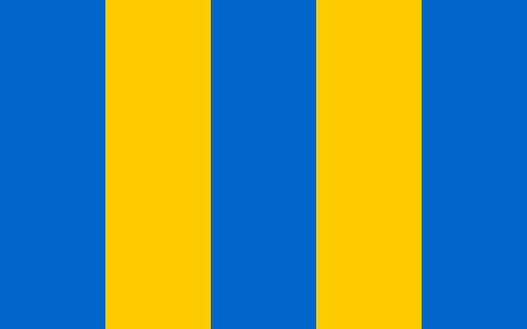 Zgorzelec County’s flag