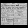 Hrabia zamordował parobka… 18 DEC 1933 Łódź