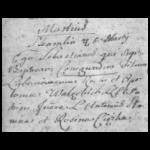 Akt chrztu Kunegundy Walęckiej [MR14825-P]