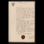 Odpis aktu chrztu Karola Cieślaka z alegat 12 MAY 1841 Kępno