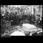 Franciszek Baryła przy grobie Zamoyskiego 7 MAY 1926 Montmorency