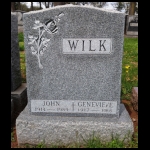 Genevieve&John Wilk’s Grave