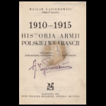 Historja Armji Polskiej we Francji [T.1] 1910–1915 1931 Warsaw [MR16243]