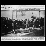 Oddanie hołdu Nieznanemu Żołnierzowi Francji i poległym bohaterom Polakom we Francji w czasie Wielkiej Wojny 1914–1618 (sic!) r. 20 JUN 1925 Bydgoszcz