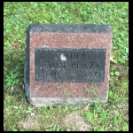 John Plaza’s Gravestone