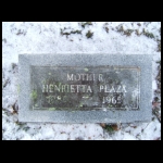 Henrietta Plaza’s Grave (MR16359)  JUN 2007 »»  DEC 2007