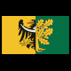 Wałbrzych County’s flag